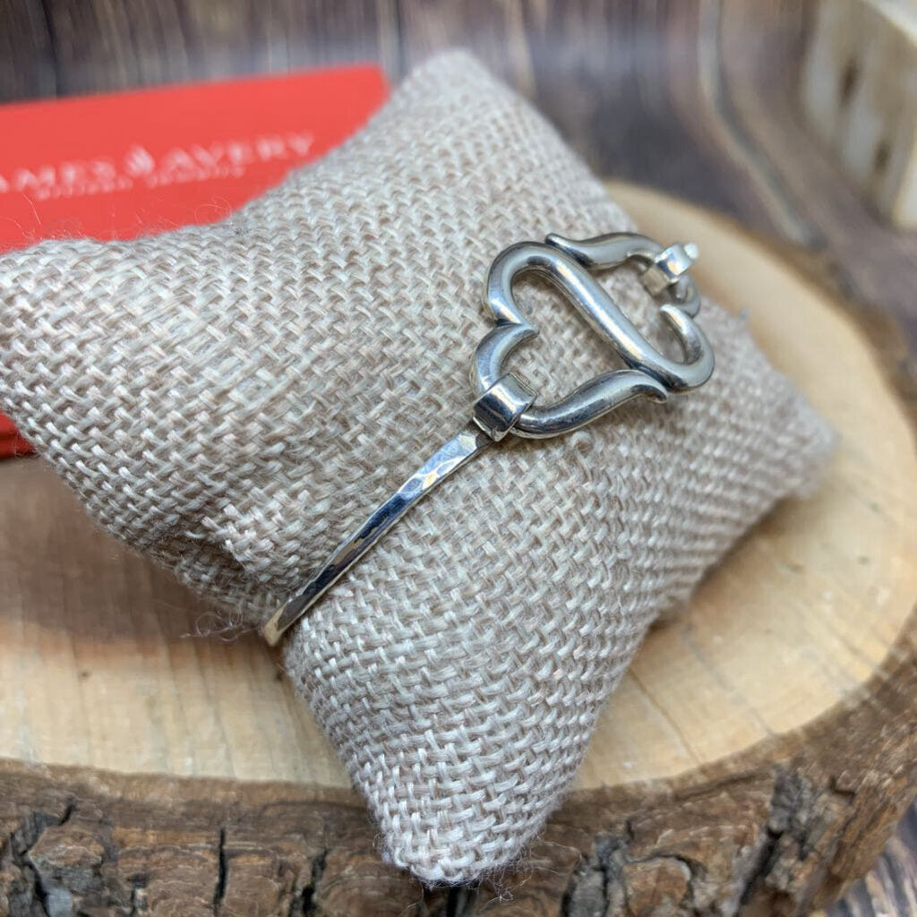 James Avery Heart to Heart Cuff