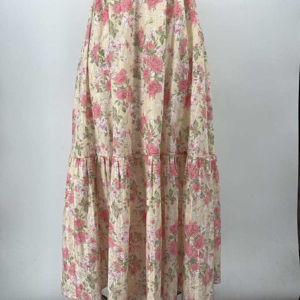 O.P.T. S/s Floral Maxi Dress