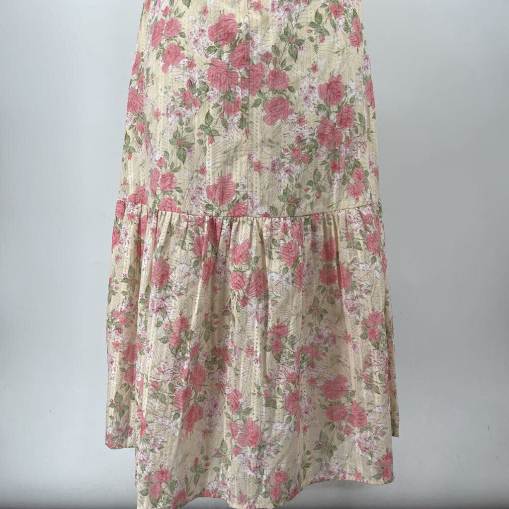 O.P.T. S/s Floral Maxi Dress