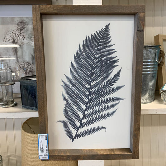 Wood Framed Botanical Print