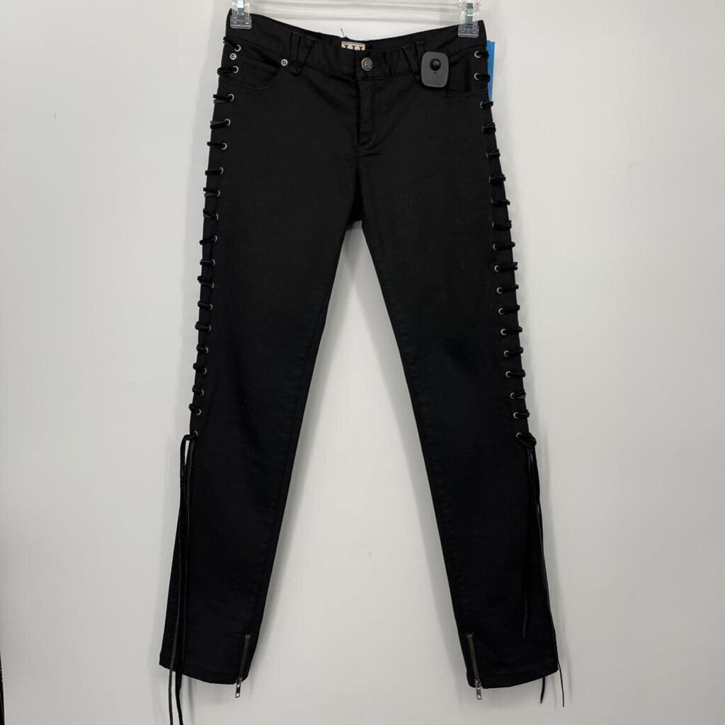 Haute Hippie lace up Jeans