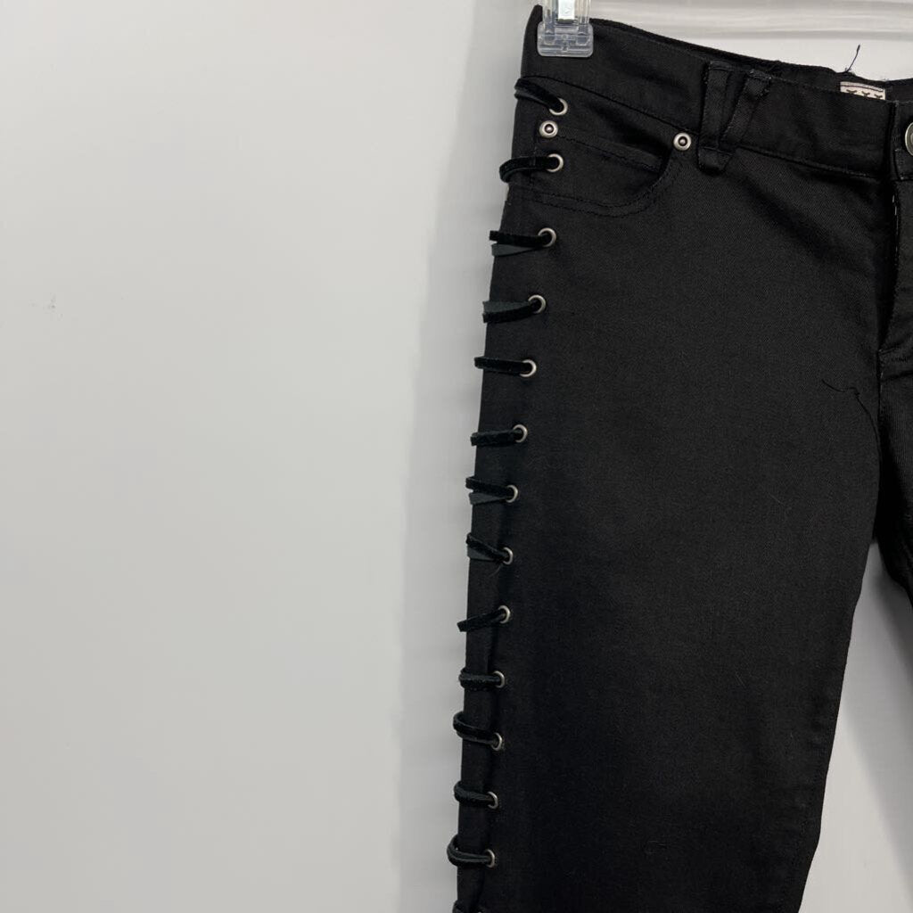 Haute Hippie lace up Jeans