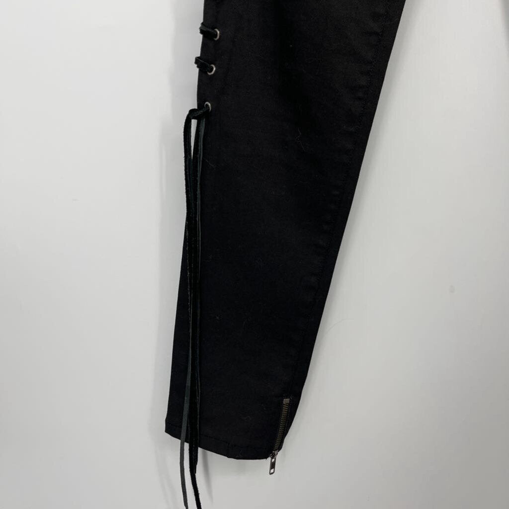 Haute Hippie lace up Jeans