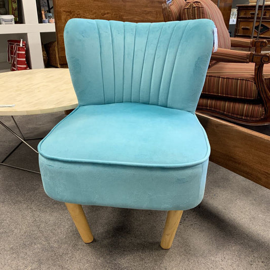 Velvet Slipper Chair