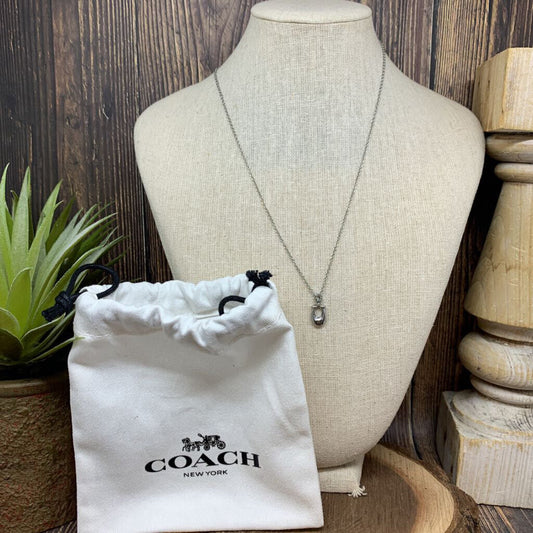 Coach Logo Necklace