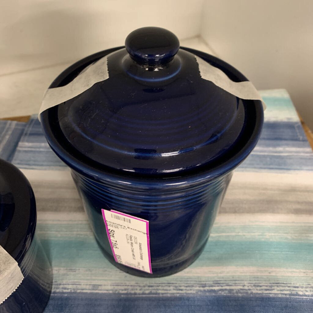 Fiesta Ware Crock with Lid