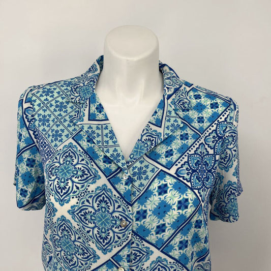 Rose + Olive S/s Floral Shirt