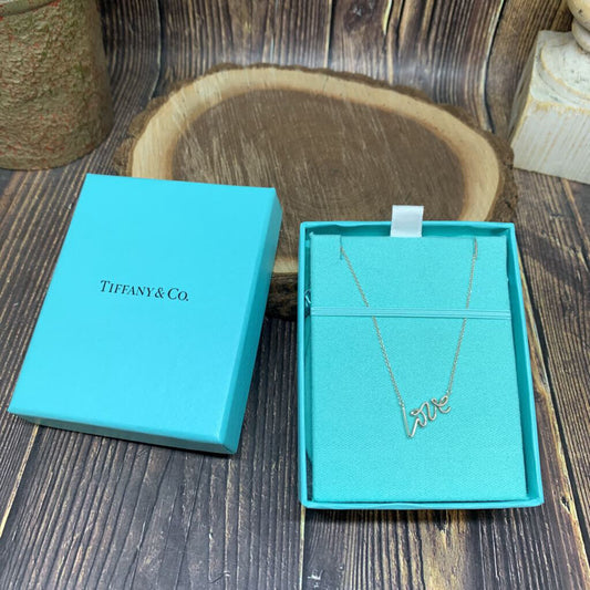 Tiffany x Paloma Picasso Graffiti Love Necklace