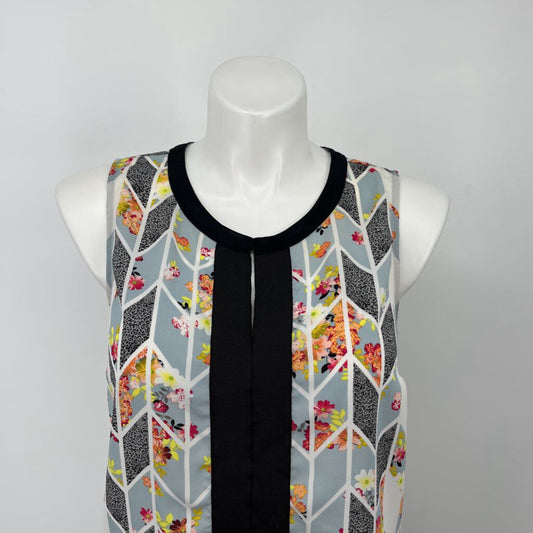 Cabi Slvls Floral Shirt