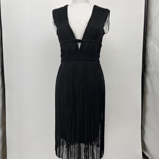 Herve Leger slvls fringed Dress