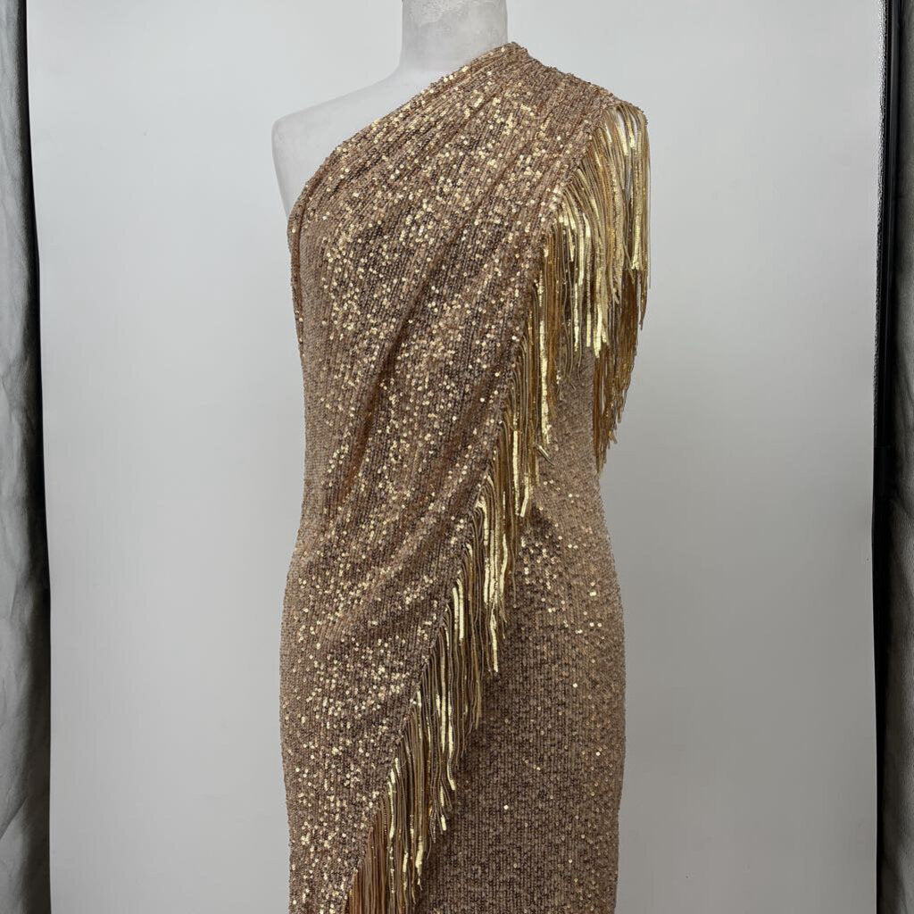 Badgley Mischka one shoulder Dress