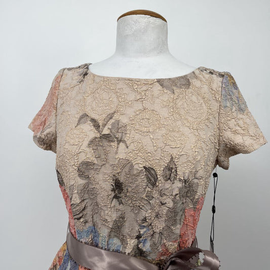 Adrianna Papell S/s Floral Dress