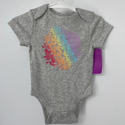 Best Sister Ever S/s Onesie