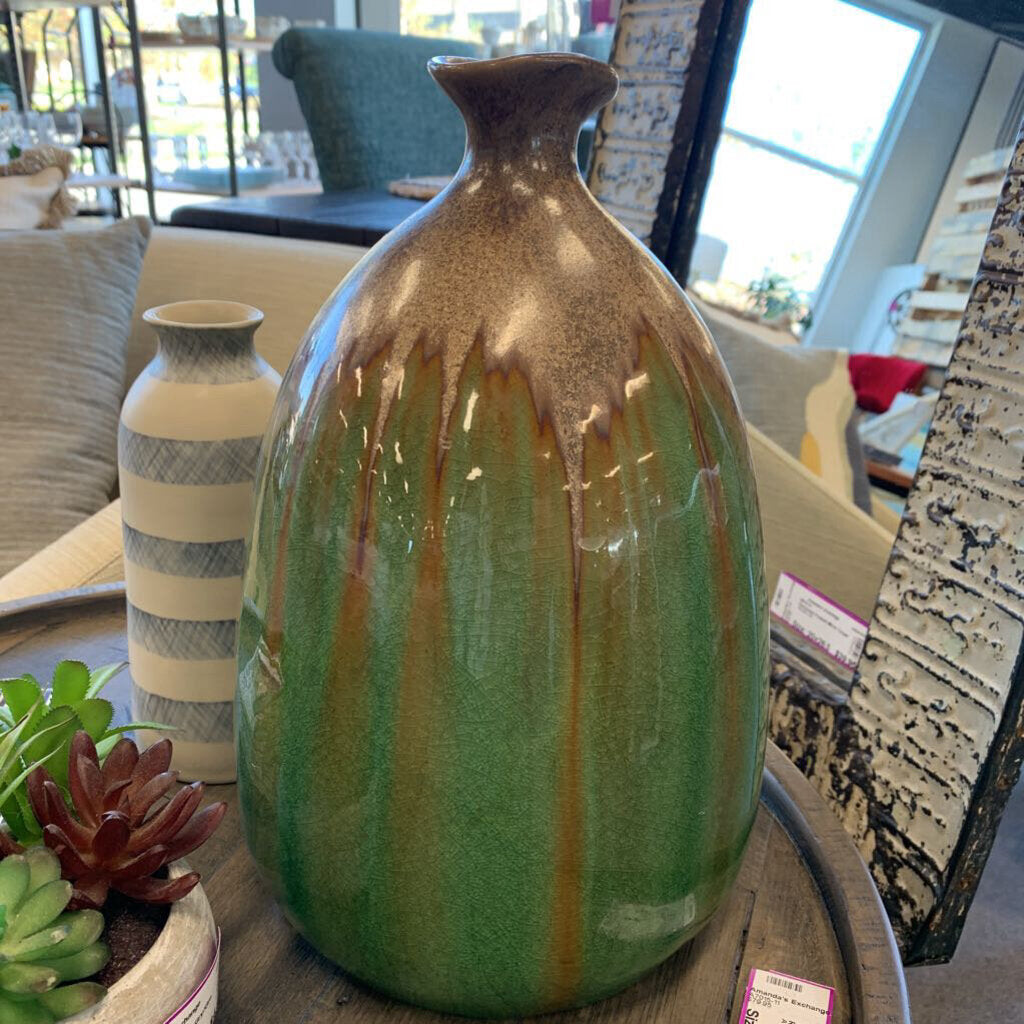 Glazed Taper Vase