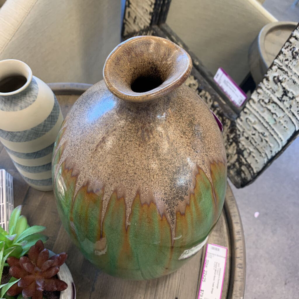 Glazed Taper Vase
