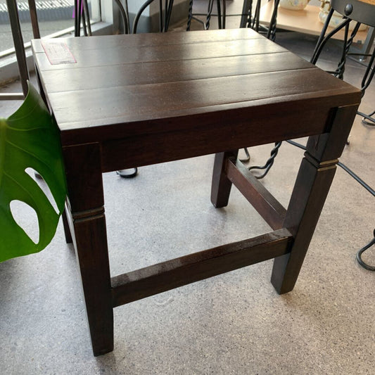 Wooden Rectangle Plant Stand