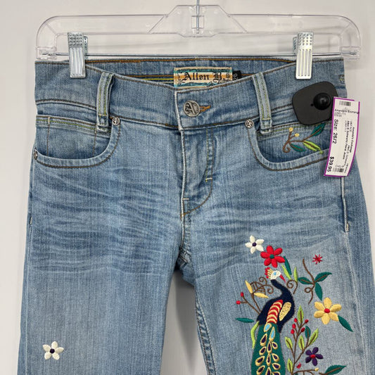 Allen B Schwartz Floral Jeans