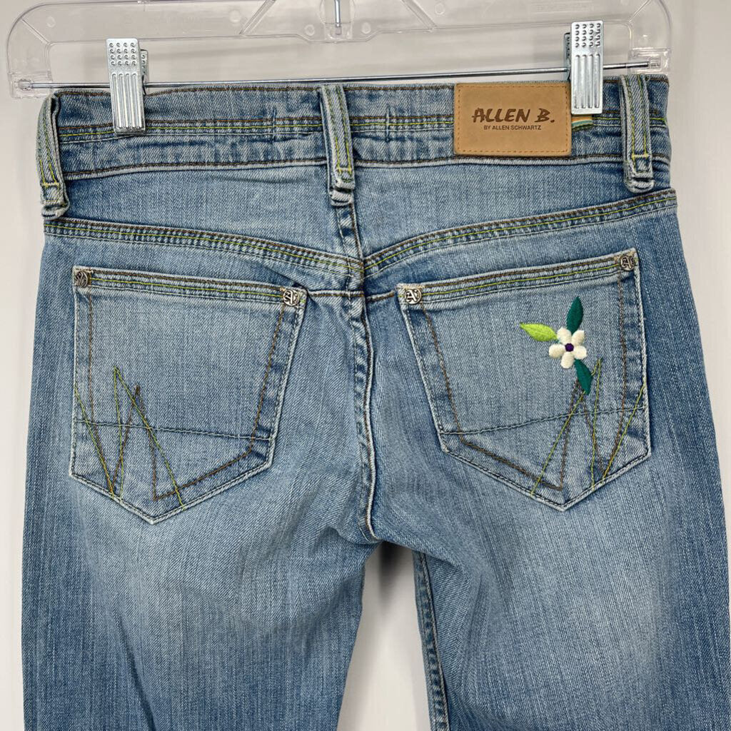 Allen B Schwartz Floral Jeans