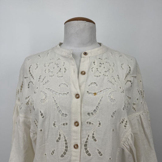 Pilcro L/s Eyelet Shirt