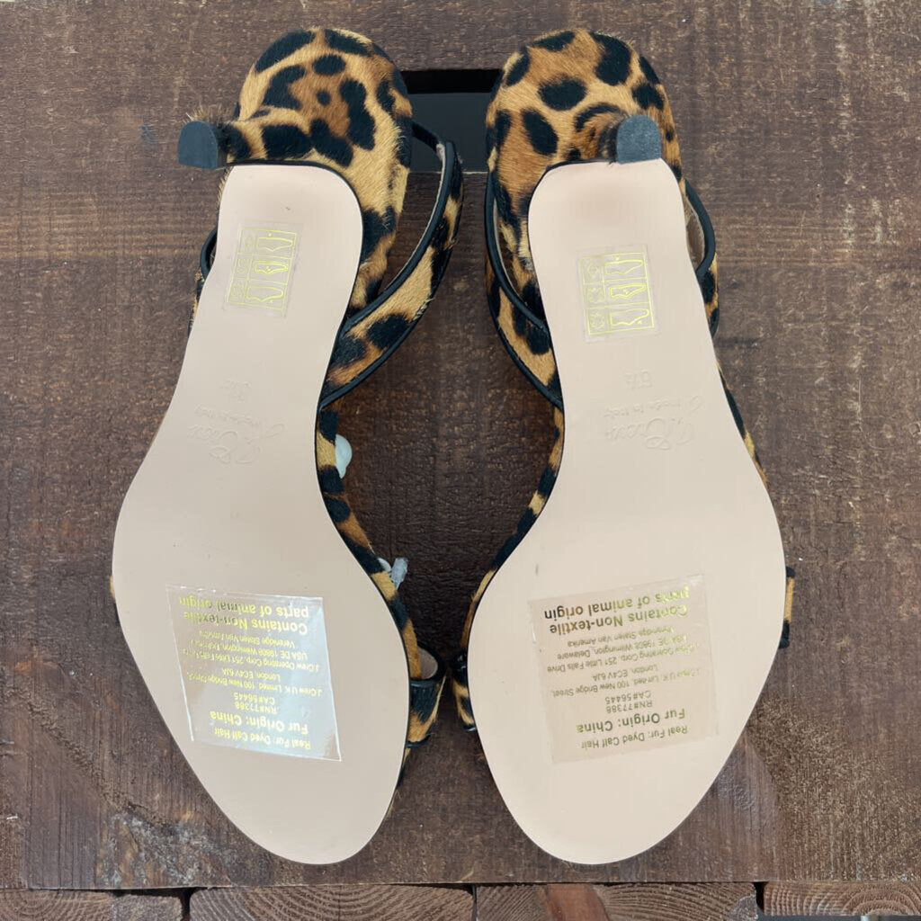 J. Crew Animal Print Sandals