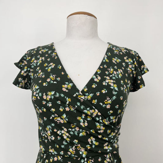 Loft S/s Floral Dress