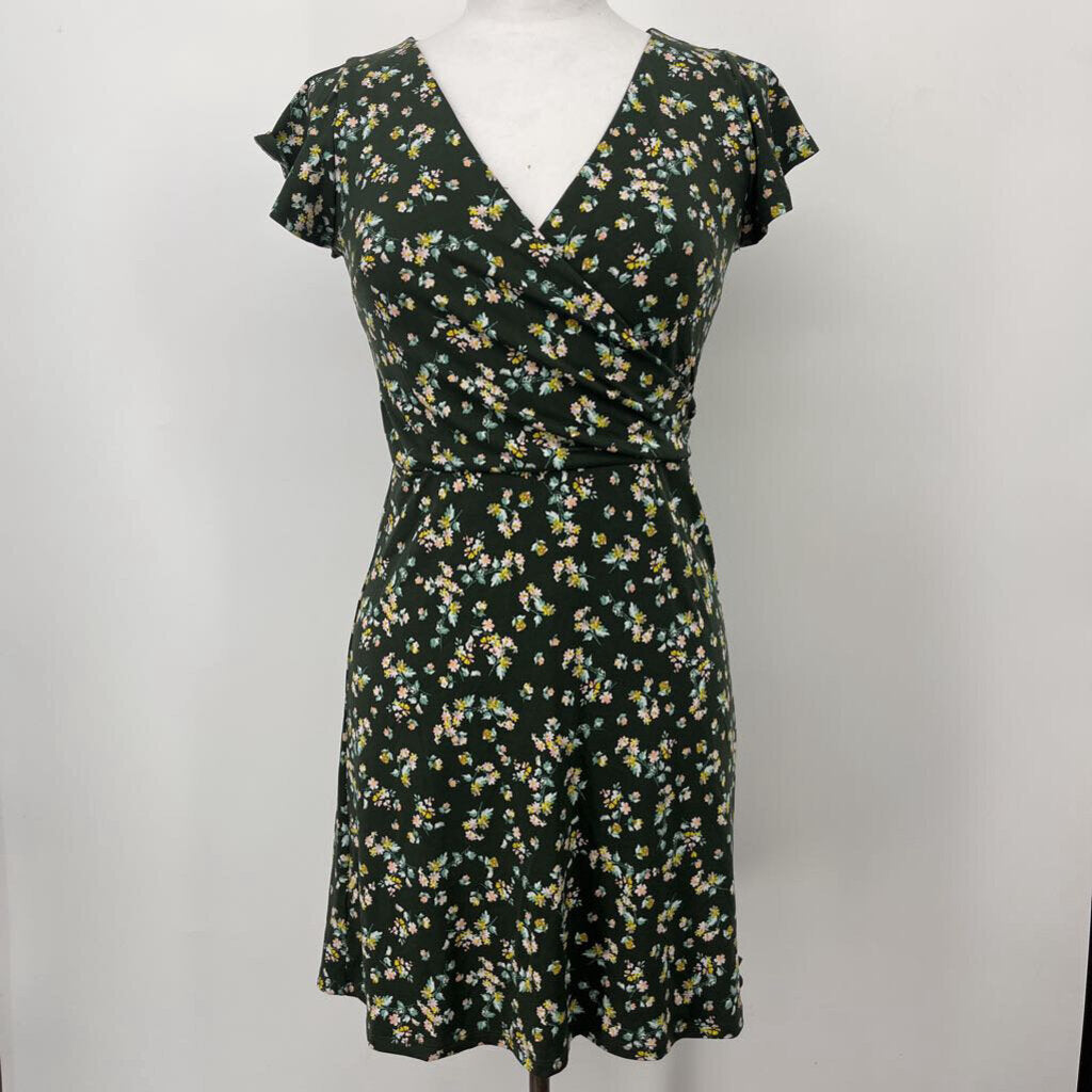Loft S/s Floral Dress
