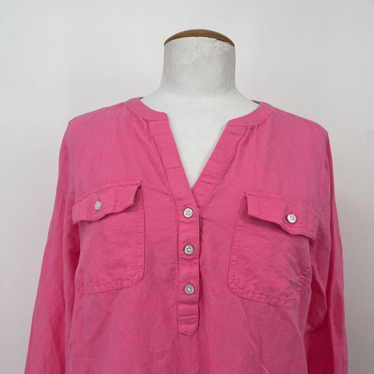 Talbots L/Roll Slv Shirt