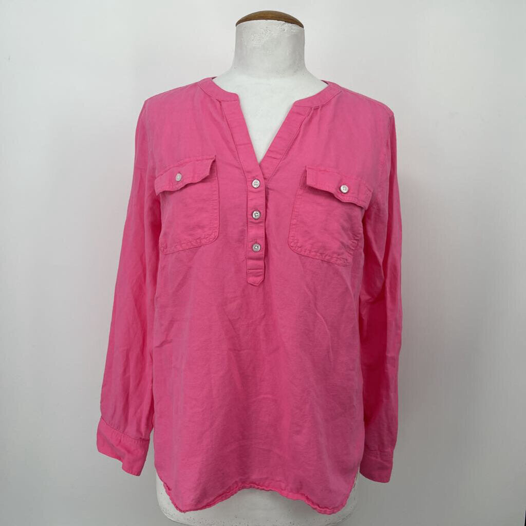 Talbots L/Roll Slv Shirt