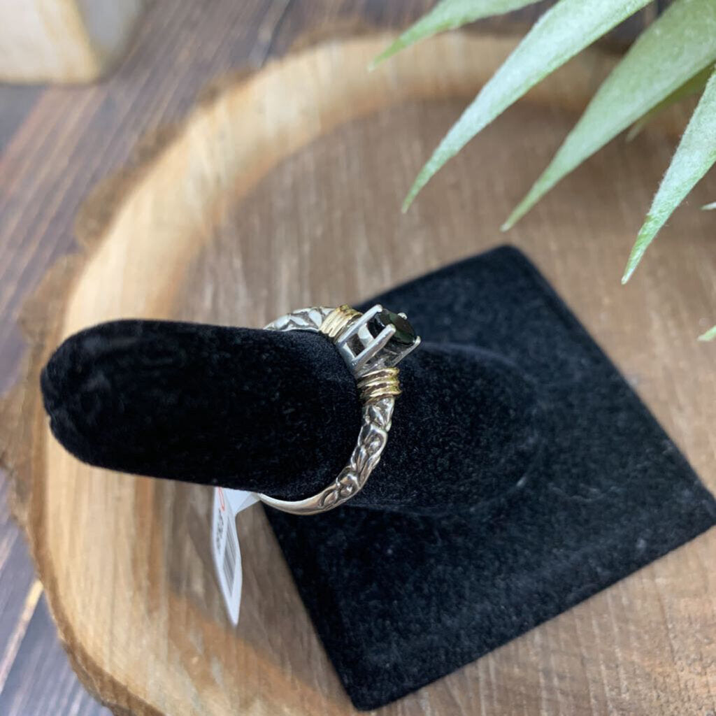Ster/14k Gem Ring