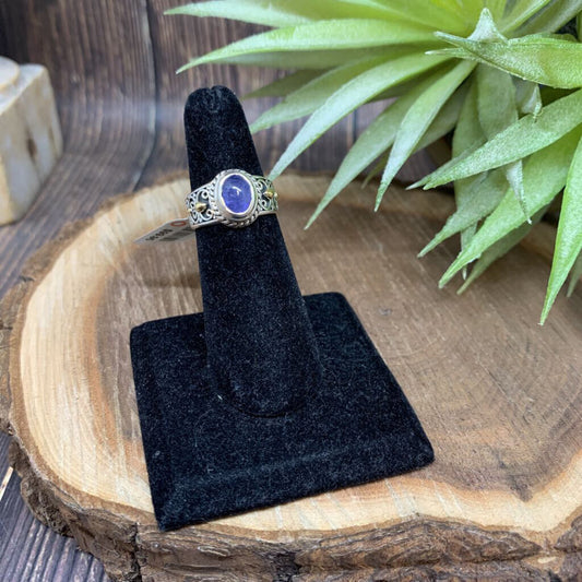 Ster/18k Gem Ring
