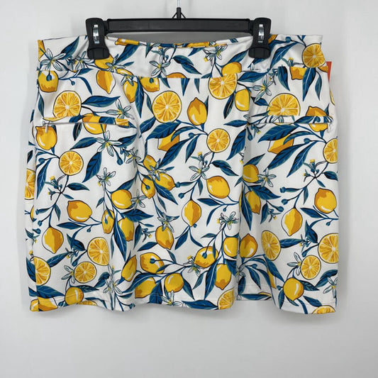 Tail Lemon Print Skort