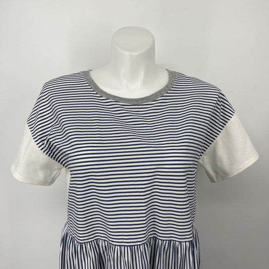 Anthropologie S/s Striped Dress