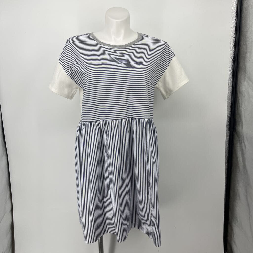 Anthropologie S/s Striped Dress