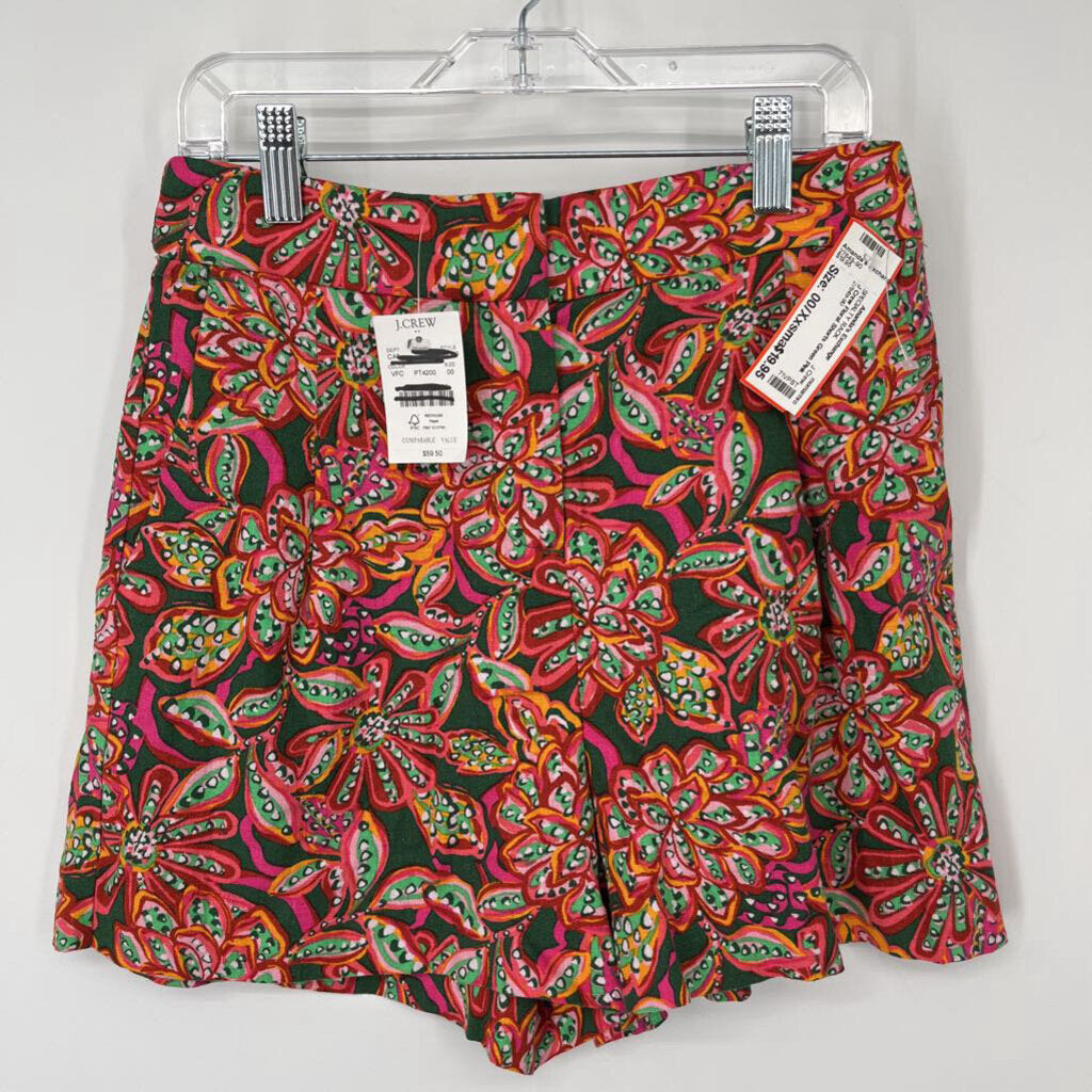 J Crew Floral Shorts