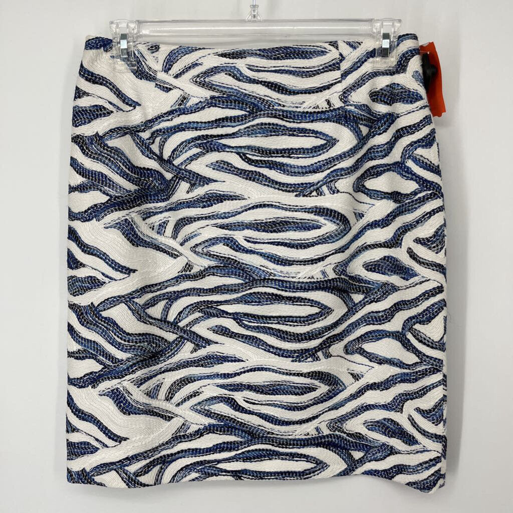Worth Swirl Embroidered Skirt