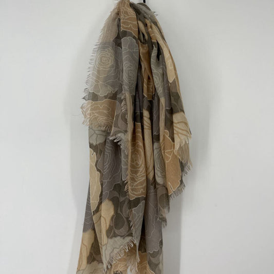 Coach Floral Scarf