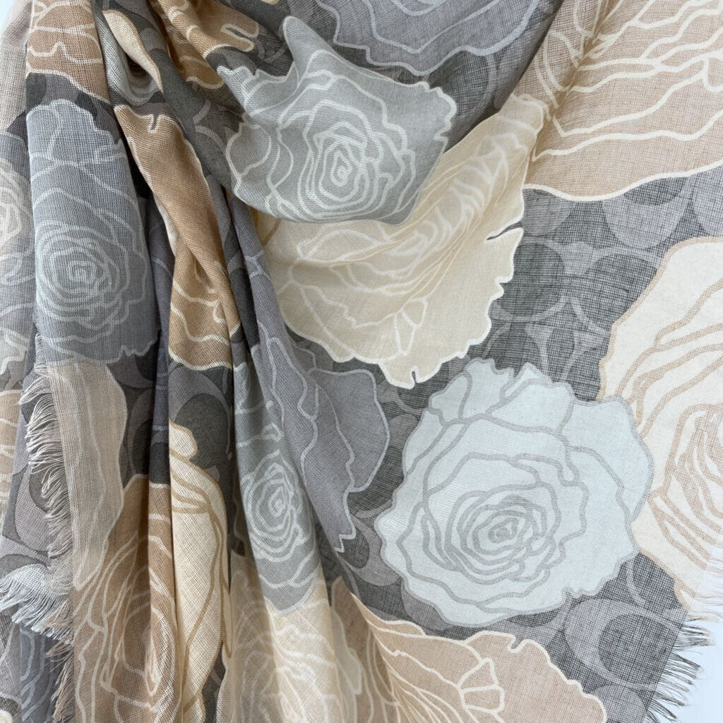 Coach Floral Scarf
