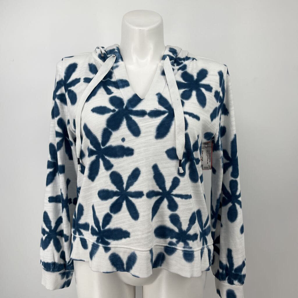Loft L/s Floral Hoodie