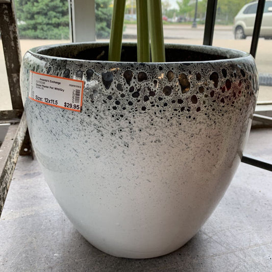 Glazed Planter Pot