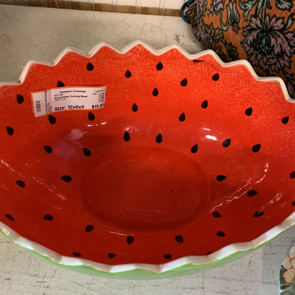 Watermelon Serving Bowl