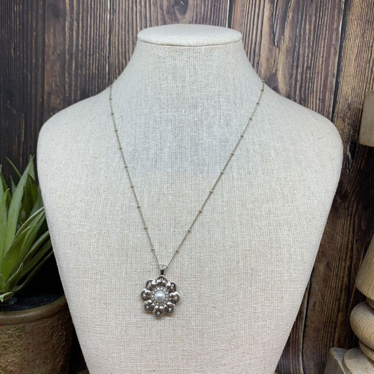 Brighton Flower Pendant Necklace