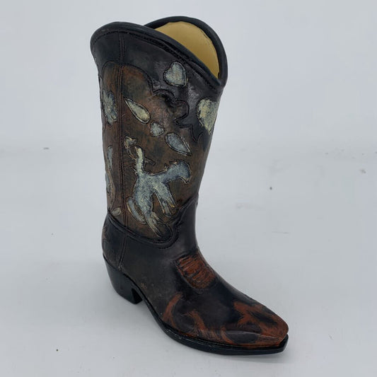 Cowboy Boot Vase