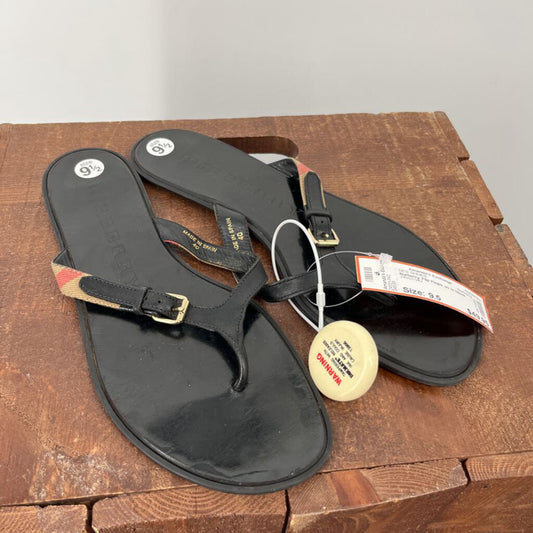 Burberry Flip Flops as is