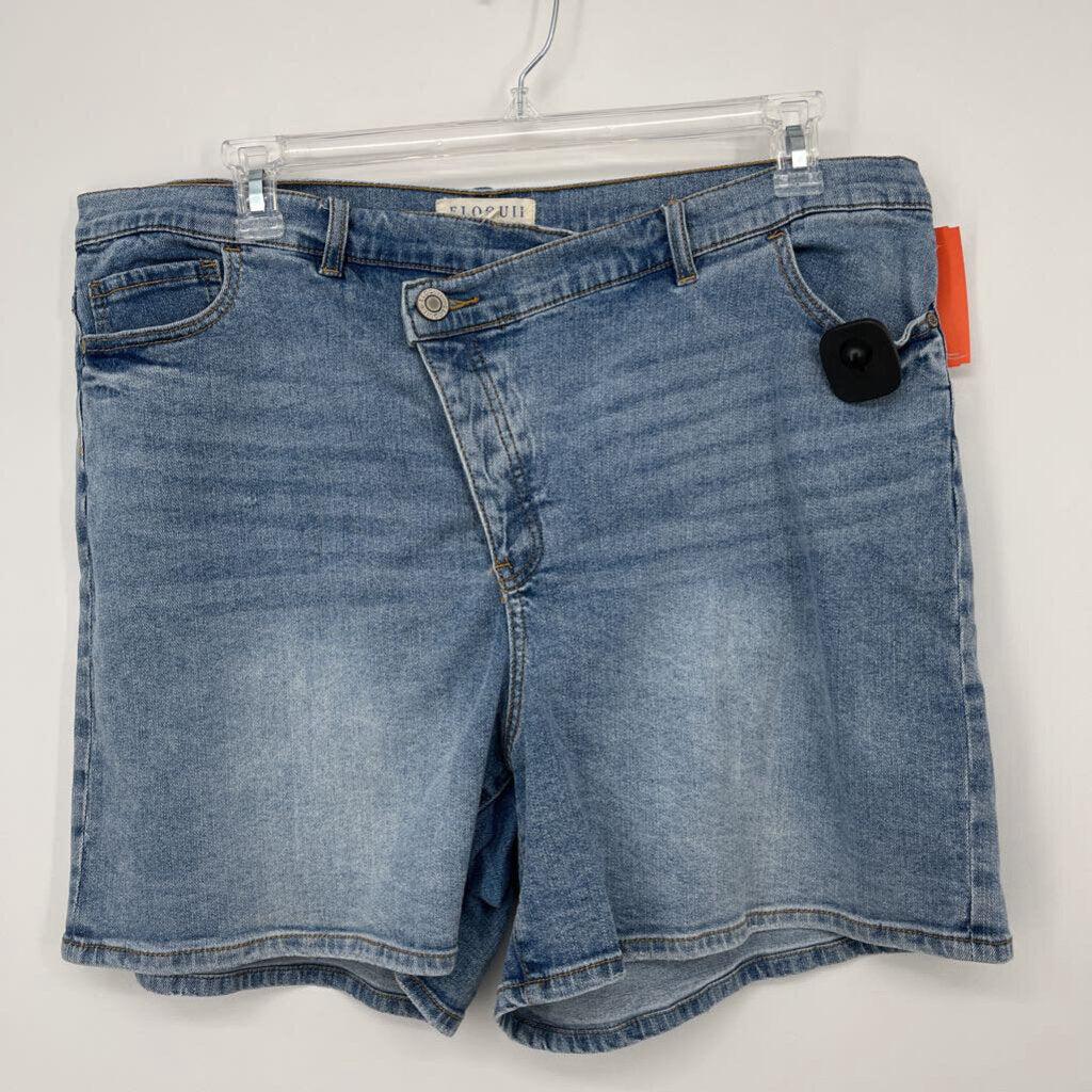 Eloquii Denim Shorts