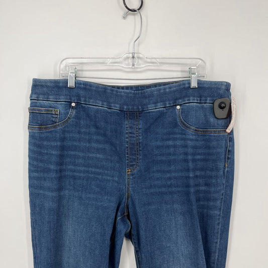 Chicos Pull-on Bootcut Jeans