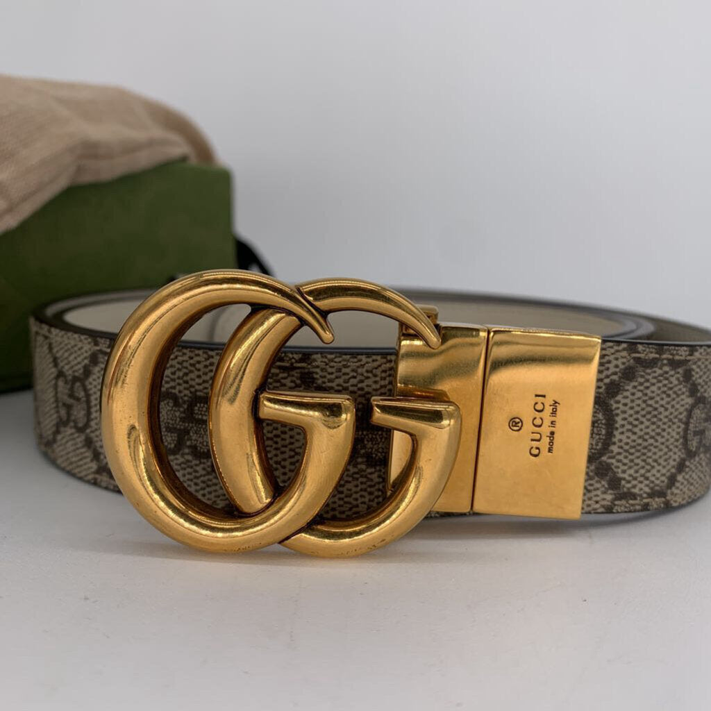 Gucci Monogram Belt