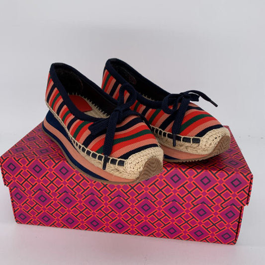 Tory Burch Striped Espedrilles