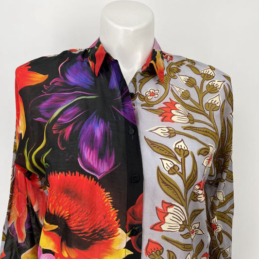Desigual L/s Floral Shirt