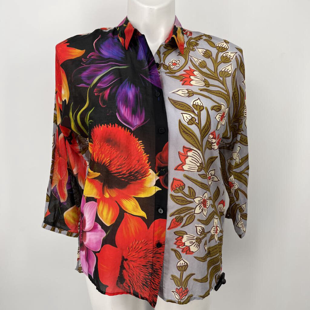 Desigual L/s Floral Shirt