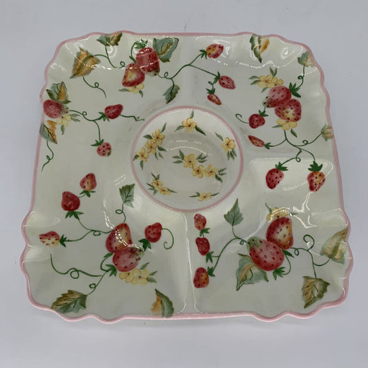 Strawberry Divided Dish